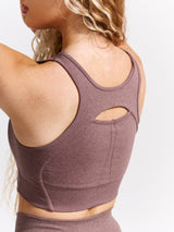 Thumbnail 6 of Form Seamless Sports Bra - Mocha Berry, 6 of 7