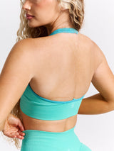 Thumbnail 5 of Halter Seamless Sports Bra - Playa Ombre, 5 of 6