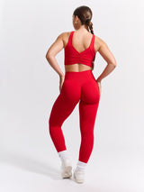Thumbnail 6 of Miracle Seamless Legging - Salsa Red, 6 of 9
