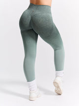 Thumbnail 2 of Miracle Seamless Legging - Sage Ombre, 2 of 4