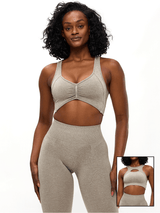 Thumbnail 1 of Form Reversible Seamless Sports Bra - Neutral, 1 of 5