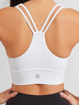 Thumbnail 6 of Bloom Sports Bra - White, 6 of 7