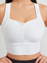 Thumbnail 1 of Bloom Sports Bra - White, 1 of 7
