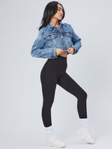 Thumbnail 3 of Desire Denim Jacket - Medium Wash, 3 of 21
