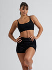 Cloud Bralette - Onyx Black