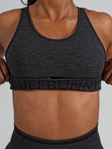 Thumbnail 6 of BBL Seamless Reversible Sports Bra - Charcoal, 6 of 10