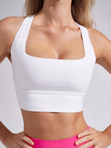 Revolution Sports Bra - White
